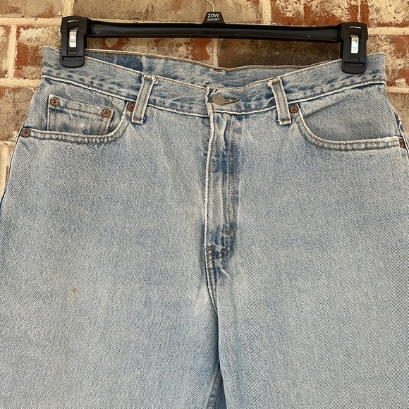 Levi’s 512 Slim Fit Vintage Straight Leg Light Wash Denim Jeans - Picture 2 of 10